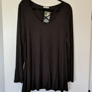 Jodifl cross neck tunic